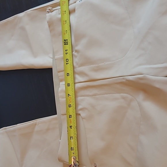 RALPH LAUREN tan slim leg stretch athletic pant - Picture 4 of 10